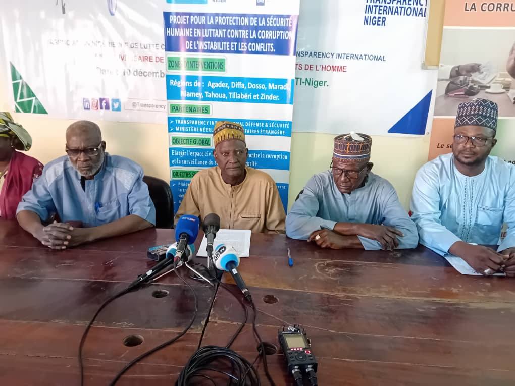 Communiqué de Presse de Transparency International Niger