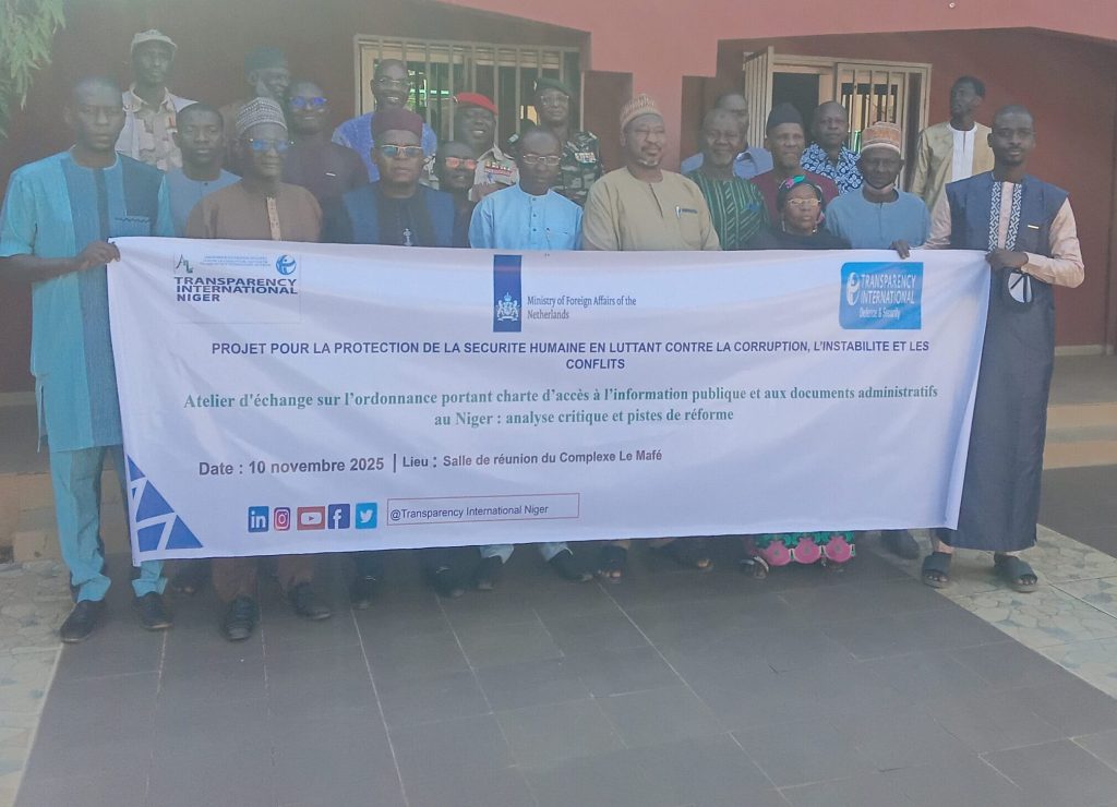 🔎 Atelier d’échange sur l’ordonnance portant charte d’accès à l’information au Niger : pour une transparence effective et un droit à l’information garanti
