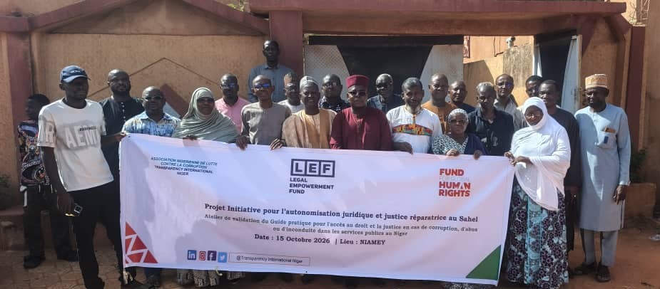 L’ANLC/TI Niger outille les clubs anti-corruption : retour sur l’atelier de validation et de vulgarisation du Guide pratique d’accès au droit et à la justice